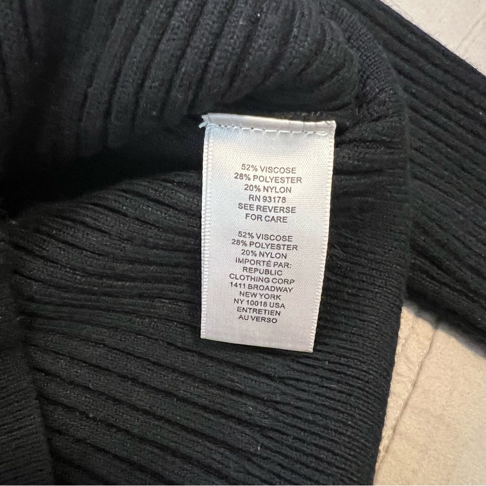 Catherine Malandrino Black Button-Up Cardigan - Picture 4 of 4